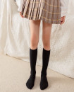 Girl 5-12 Years 7 Pairs Autumn Winter Slouch Cotton Socks Long Crew Socks